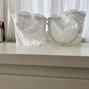 b.tempted strapless underwire bra
